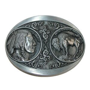CTM United Sates 1913 Nickel Buckle